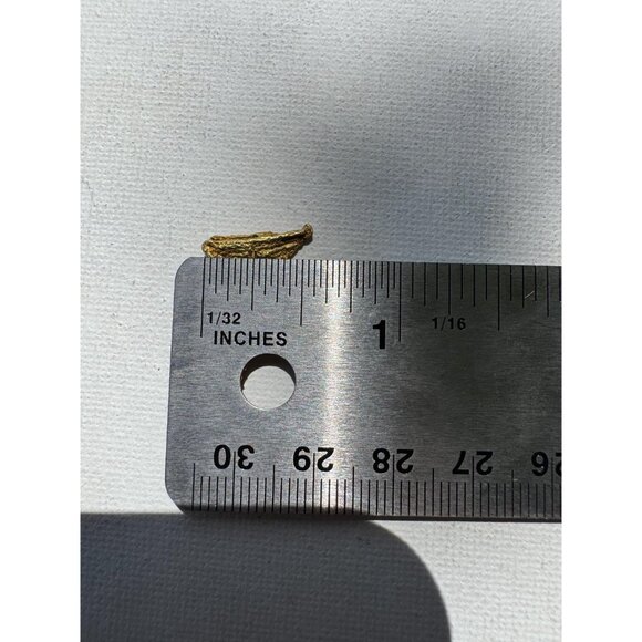 Wire Gold Crystal Nugget Specimen - Grass Valley, Nevada County California - Picture 4 of 7